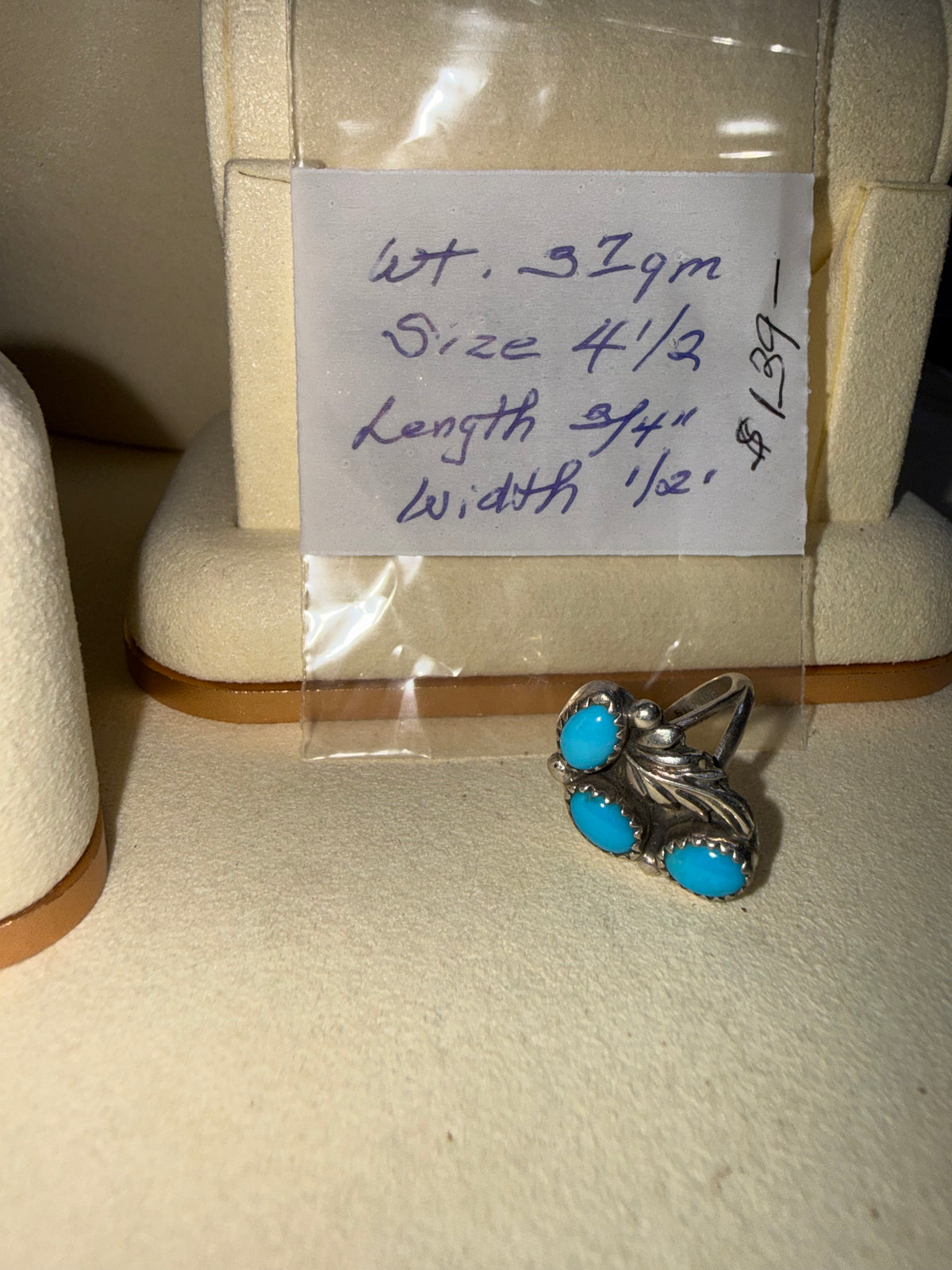 Turquoise Multi Oval SS Ring