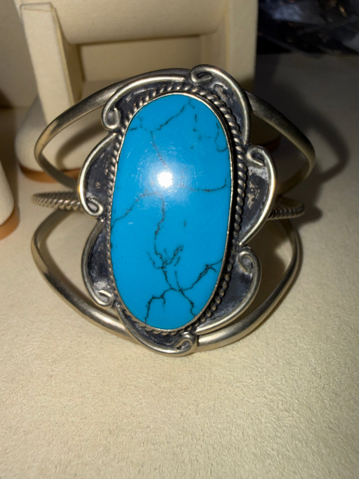 Turquoise SS Bangle