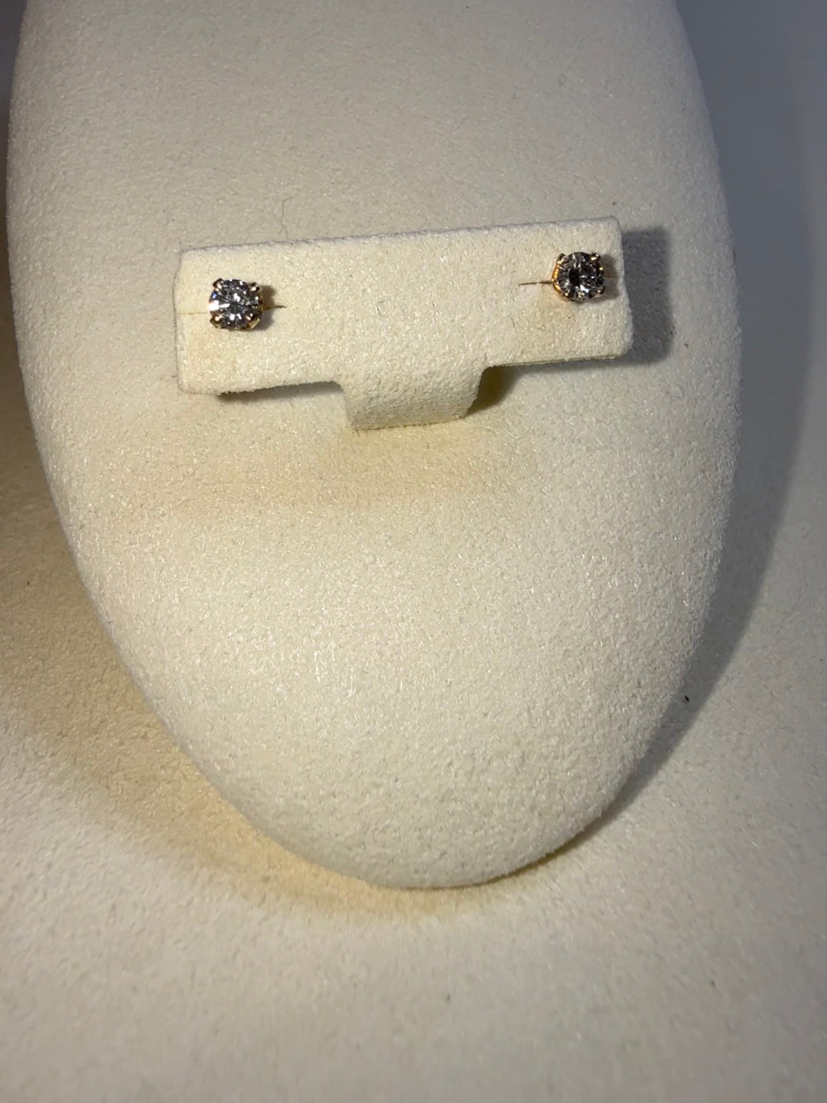 Diamond Studs - 14kt Yellow Gold